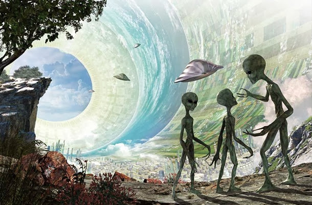 Risultati immagini per Quando gli alieni "scoprirono" la Terra