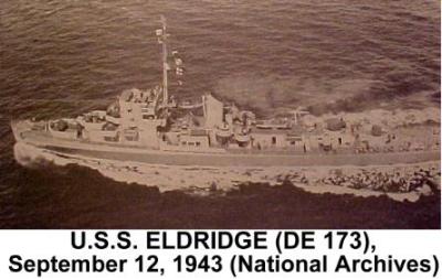 cacciatorpediniere USS Eldridge progetto arcobaleno