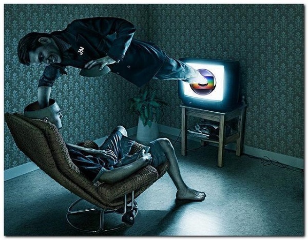 manipolazione mentale tv