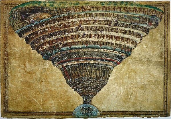 Sandro Botticelli - La Carte de l'Enfer
