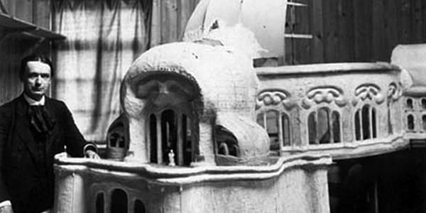 Primo Goetheanum modello in scala
