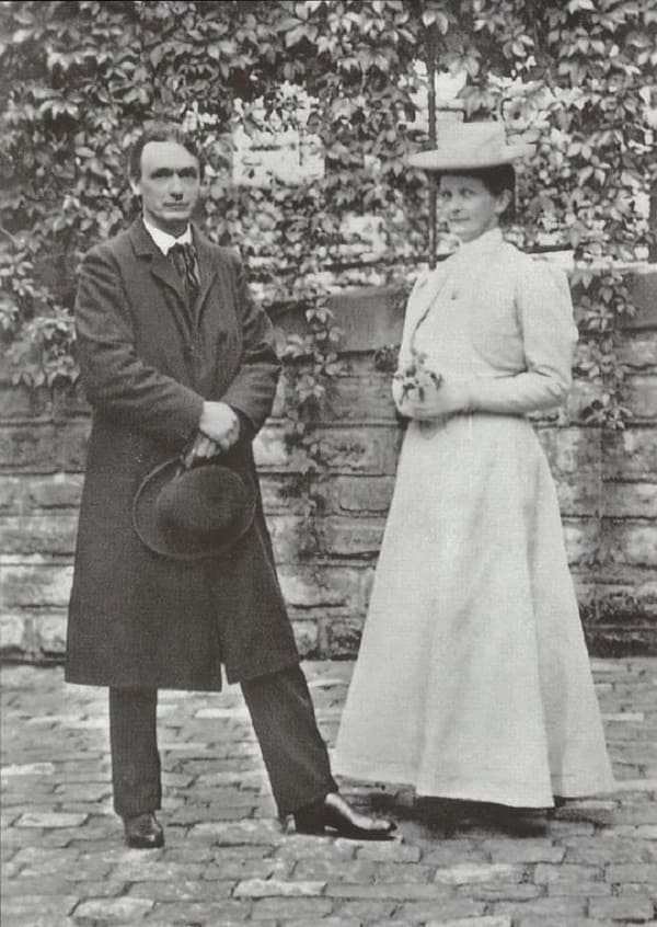 Rudolf e sua moglie Marie