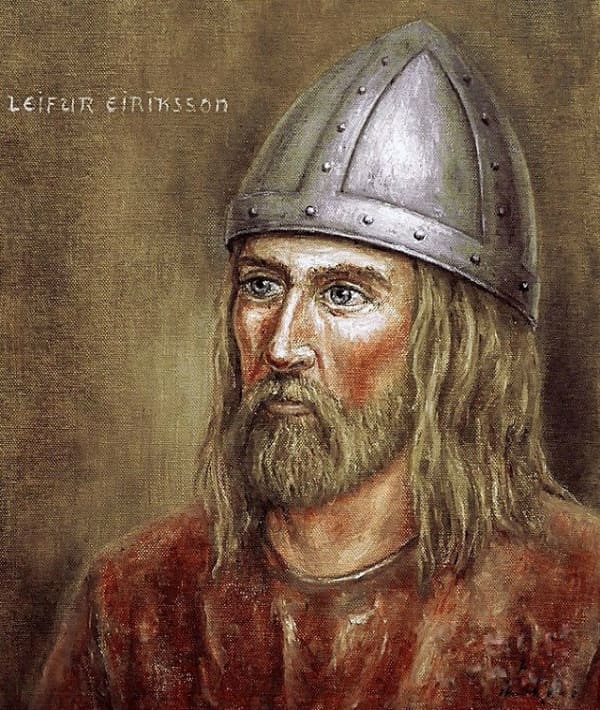 Ritratto di Leif Erikson