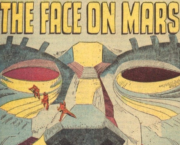 he face on mars fumetto